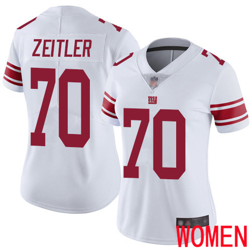 Women New York Giants #70 Kevin Zeitler White Vapor Untouchable Limited Player Football NFL Jersey->youth nfl jersey->Youth Jersey